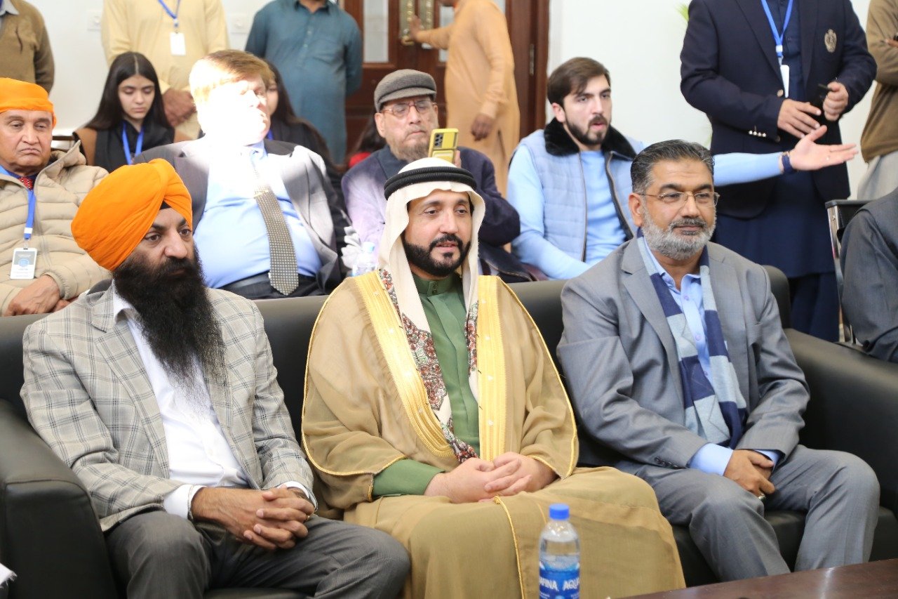 UAE Al-Zarooni Group in a meeting at Kartarpur Sahib