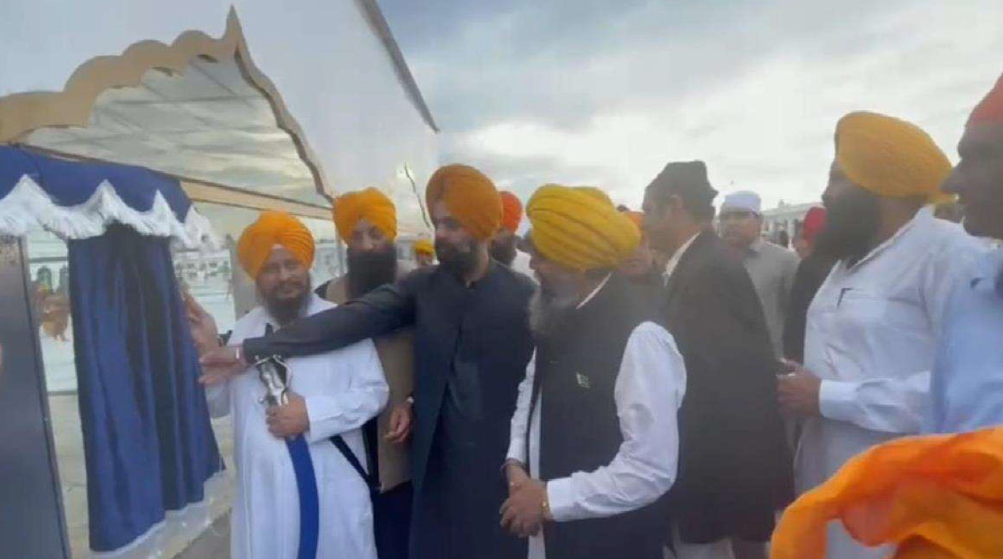 Inauguration of the Free Jal Seva project at Kartarpur Sahib