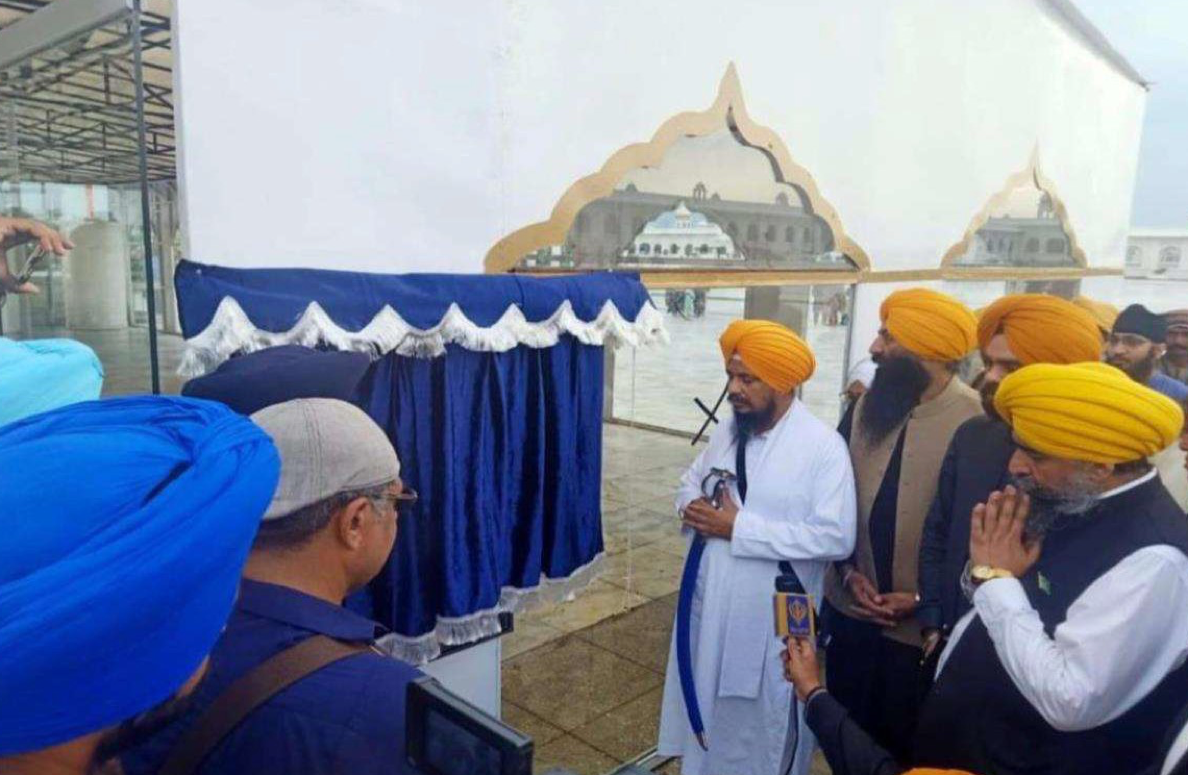 Inauguration of the Free Jal Seva project at Kartarpur Sahib